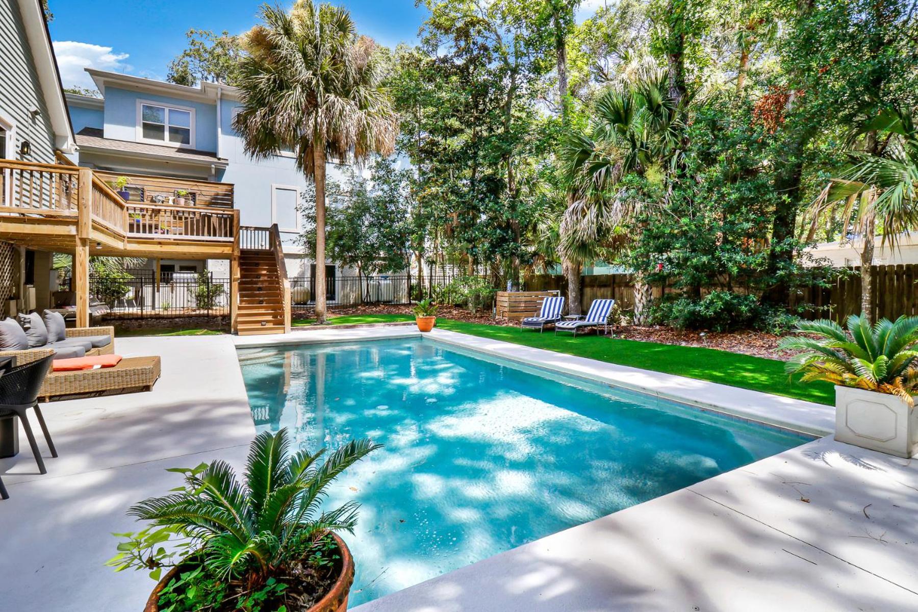 Вилла 9 Flamingo Street Хилтон-Хед-Айленд Экстерьер фото